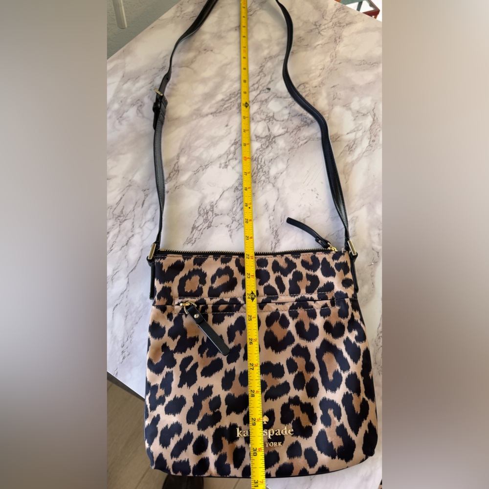 Kate Spade Nylon Animal Print Crossbody - Picture 9 of 16